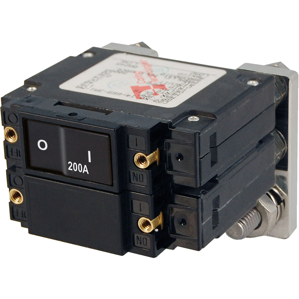 7476 C - Series Flat Circuit Breaker, Single and Double Pole - 200 Amp
