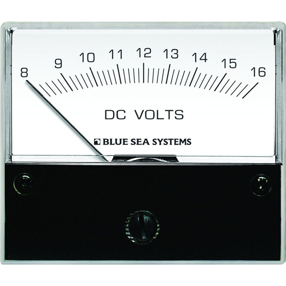 8003 DC Analog Voltmeter - 2-3/4" Face, 8-16 Volts DC