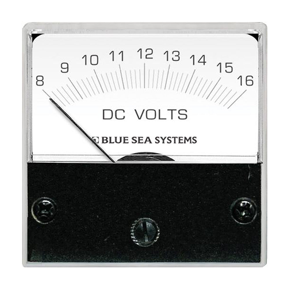 8028 DC Analog Micro Voltmeter - 2" Face, 8-16 Volts DC