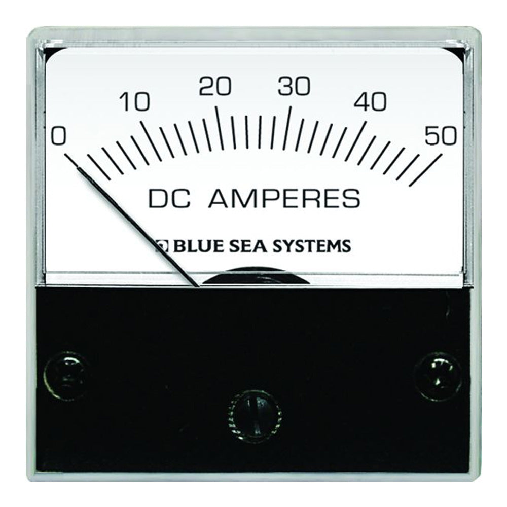 8041 DC Analog Micro Ammeter - 2" Face, 0-50 Amperes DC