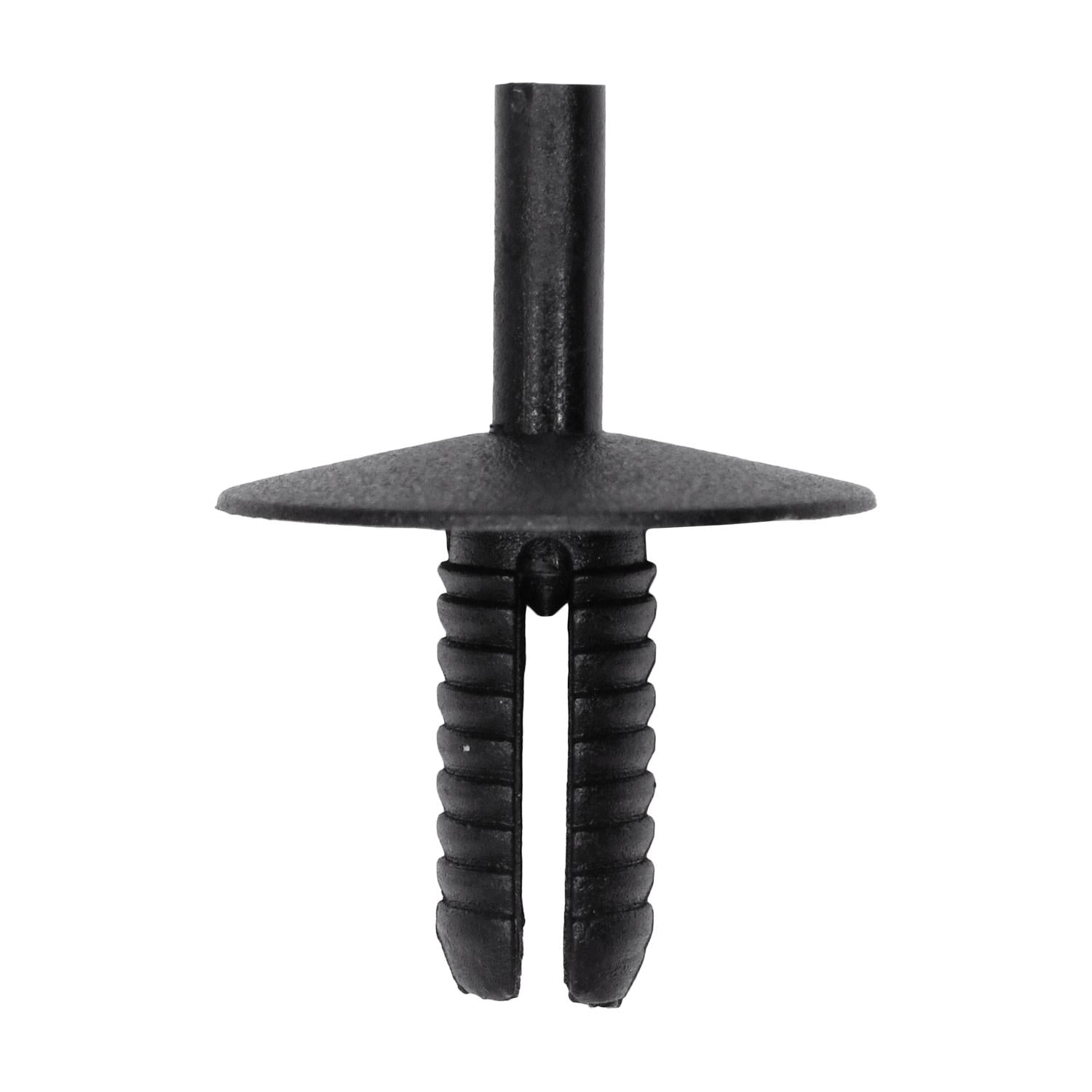 Push Type Retainer Black Nylon - BMW