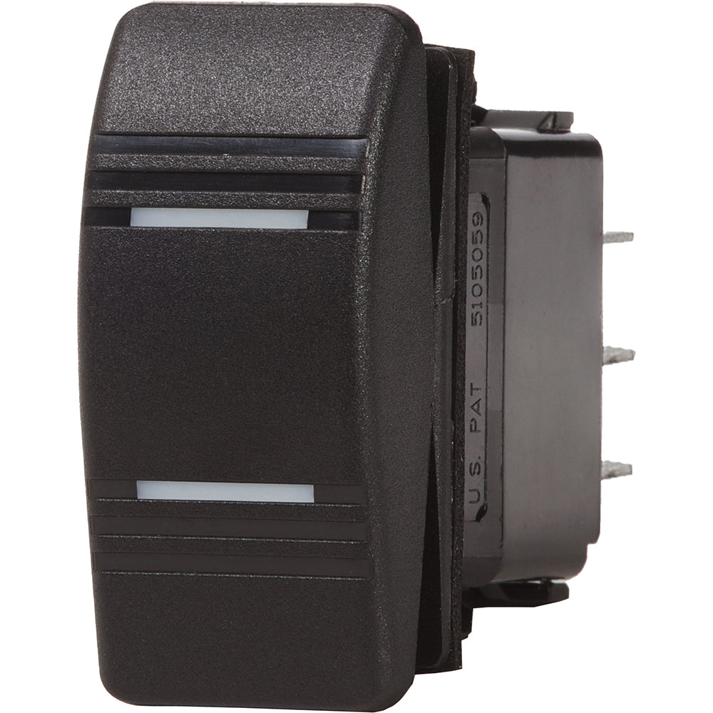 8283 Water Resistant Contura III Switch - ON-OFF-ON - Black
