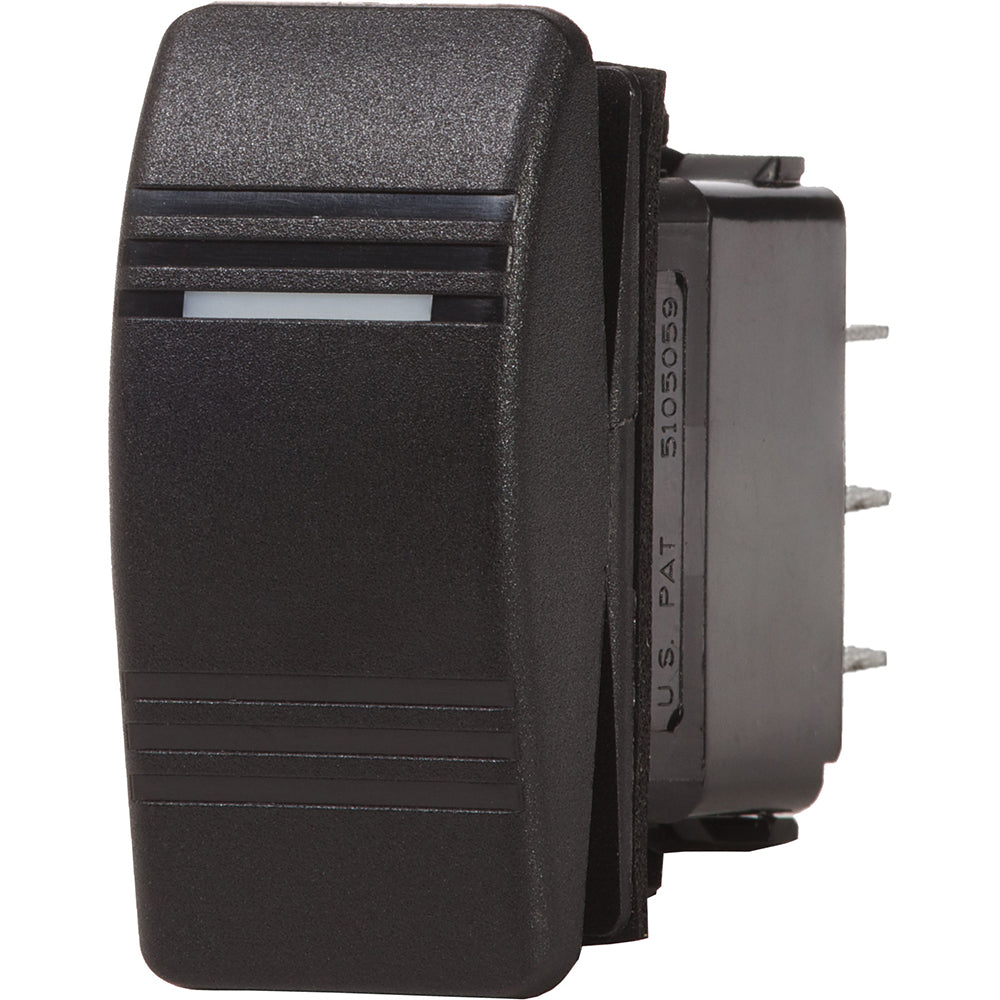 8287 Water Resistant Contura III Switch - OFF-ON - Black