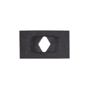 Flat Nut 10-24 Screw Size 7/16" x 3/4
