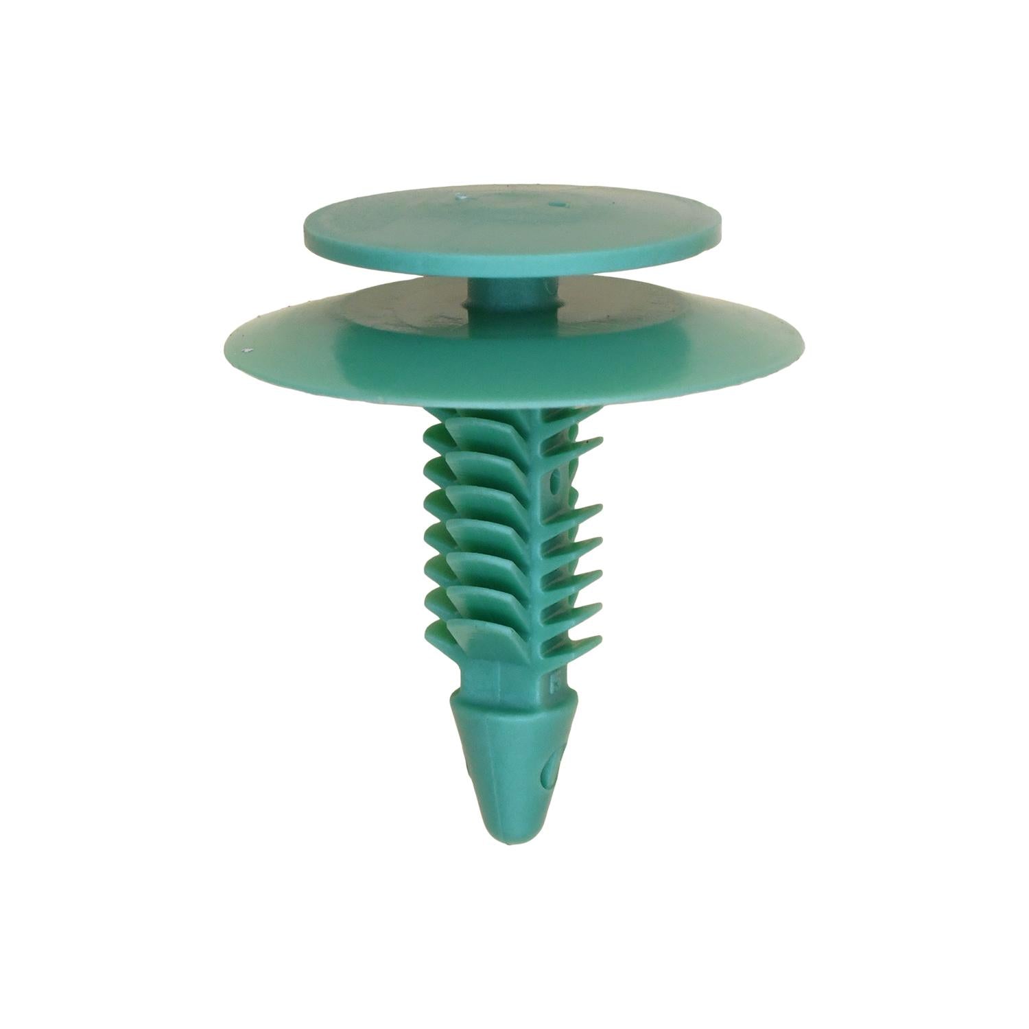GM Trim Panel Retainer-Green Nylon