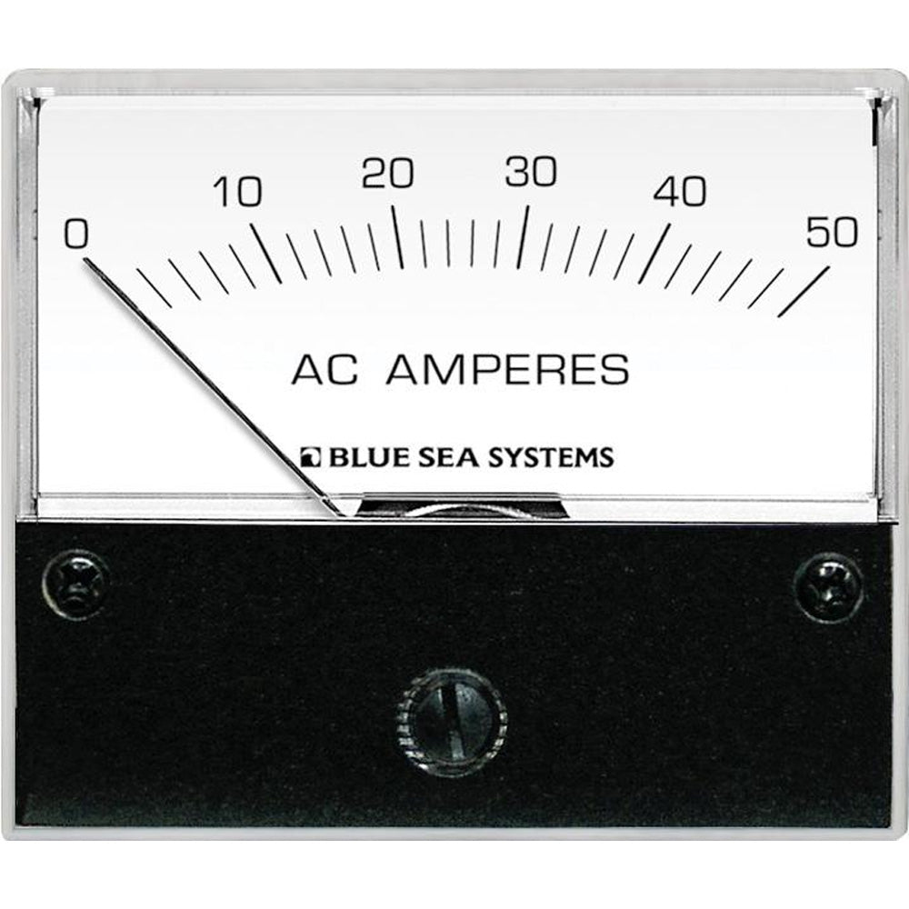 9630 AC Analog Ammeter 0-50 Amperes AC