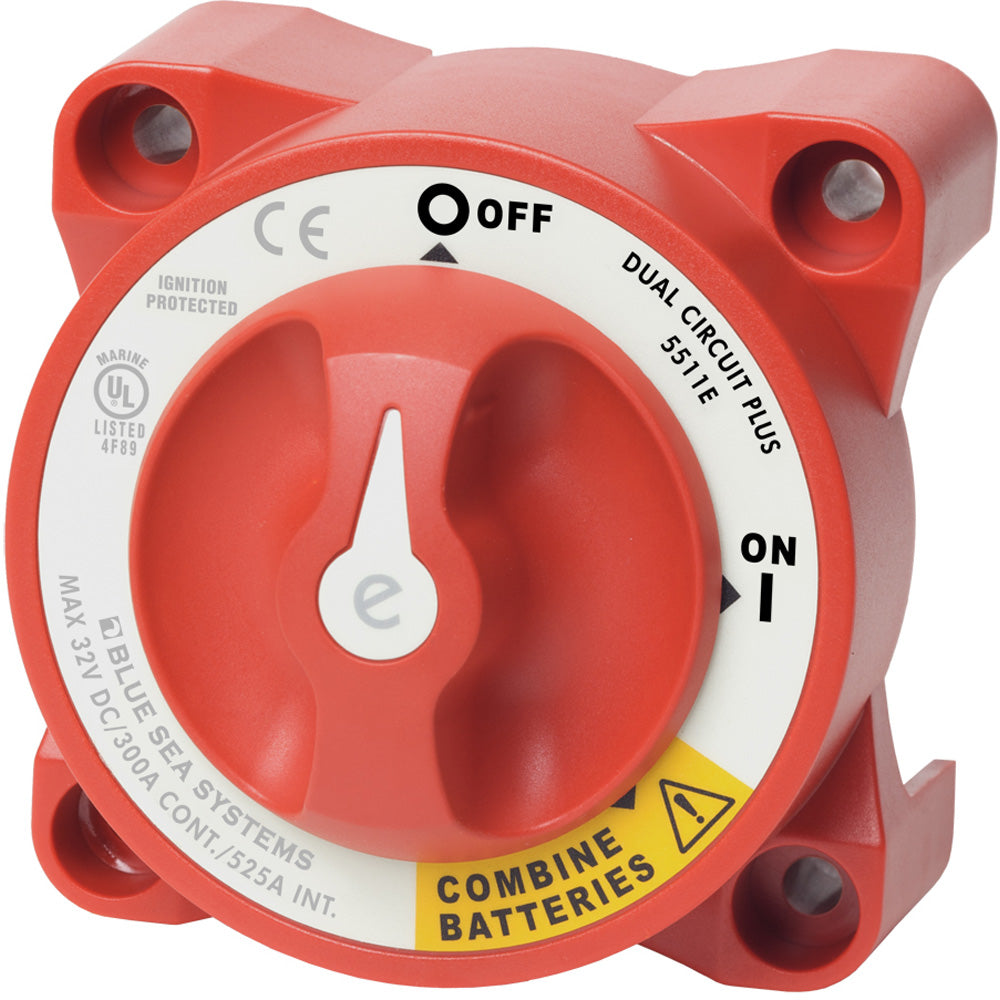 5511e e-Series Dual Circuit Plus Battery Switch