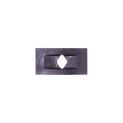 Flat Nut 3/32" Stud Size 1/4" x 7/16
