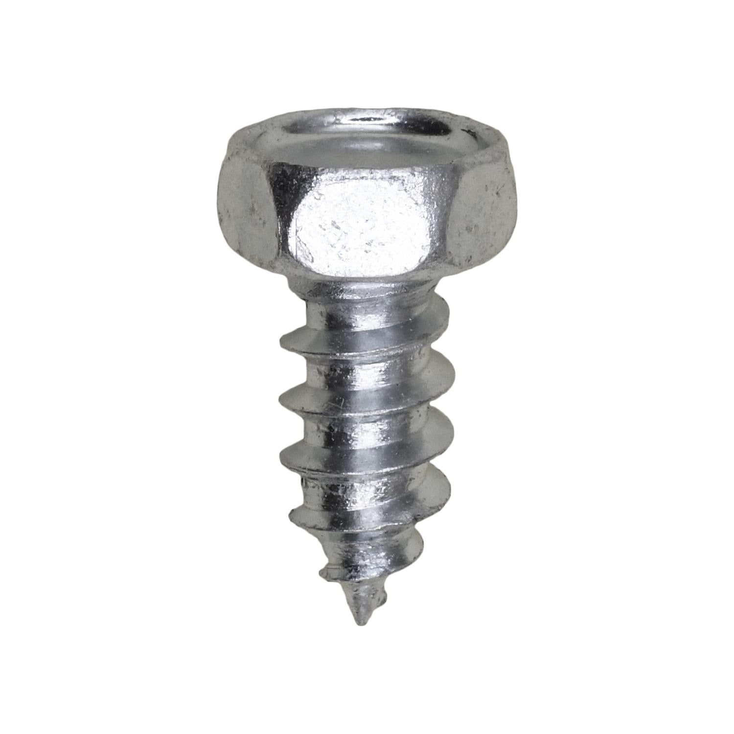 5/16" x 3/4" Indented Hex Head Tapping Screw 1/2" Hex Zinc
