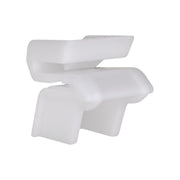 Nissan And Infiniti Bumper Clip White Nylon