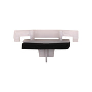 Ford Moulding Clip with Sealer White Nylon