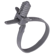 GM Cable Tie Gray Nylon. 6 Inches. Fits 1/4 Inch Hole