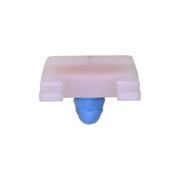 VW And Audi Moulding Clip- White And Orange Nylon