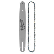 Chainsaw Bar and Chain,5/32 in File Sz