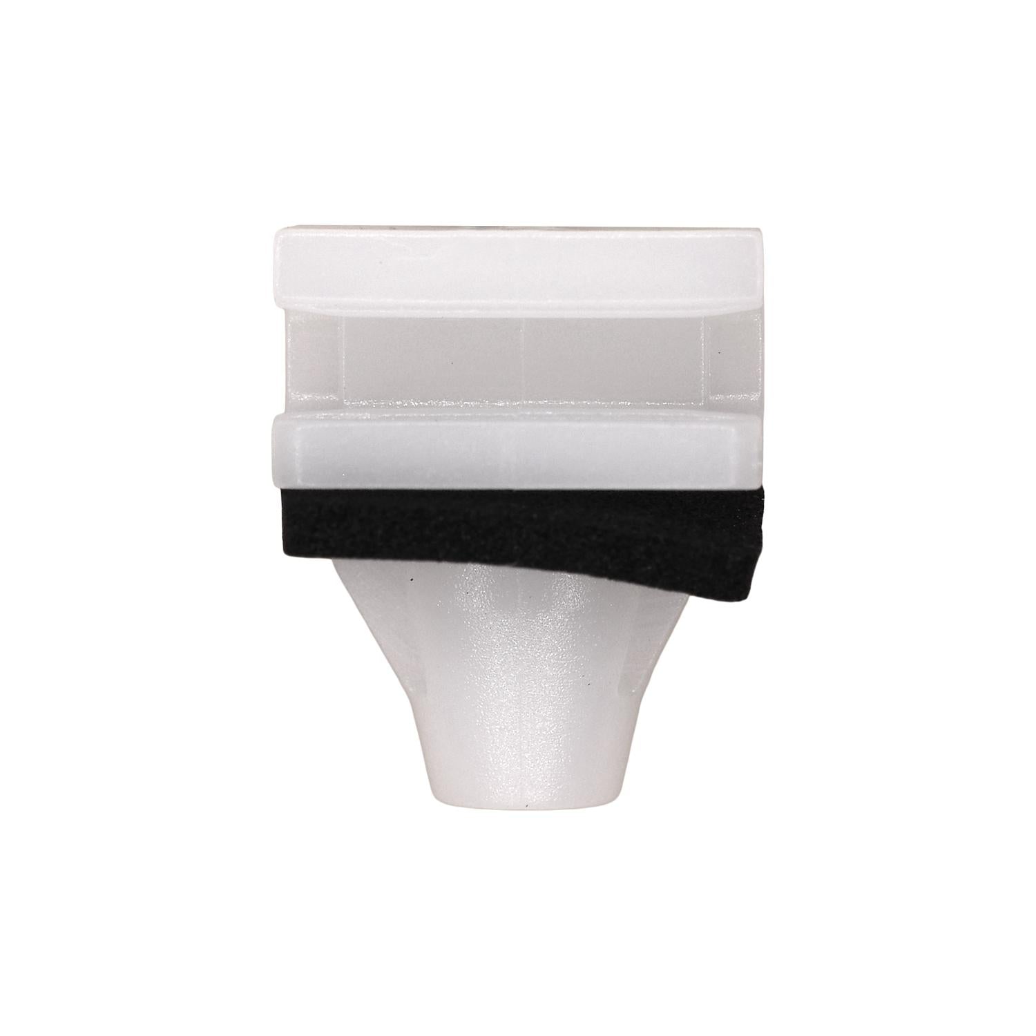 Honda And Acura Moulding Clip with Sealer White Nylon