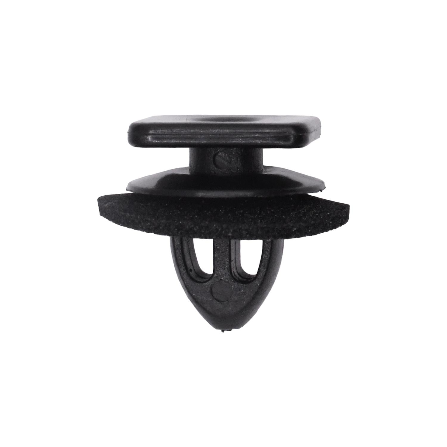Acura And Honda Moulding Clip with Sealer Black Nylon