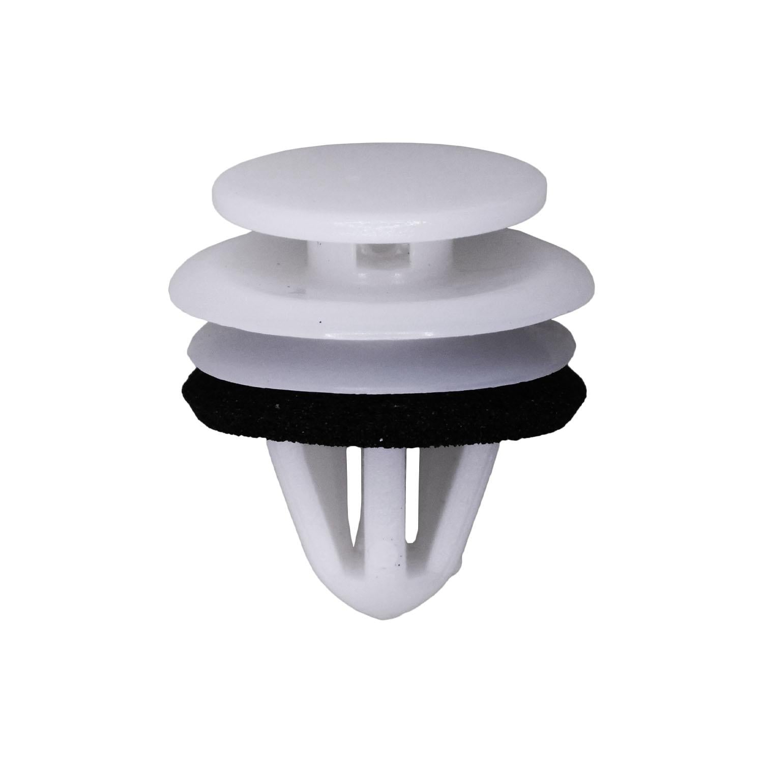 Honda Trim Panel Retainer with Sealer- White Nylon