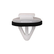 Toyota Moulding Clip with Sealer- White Nylon