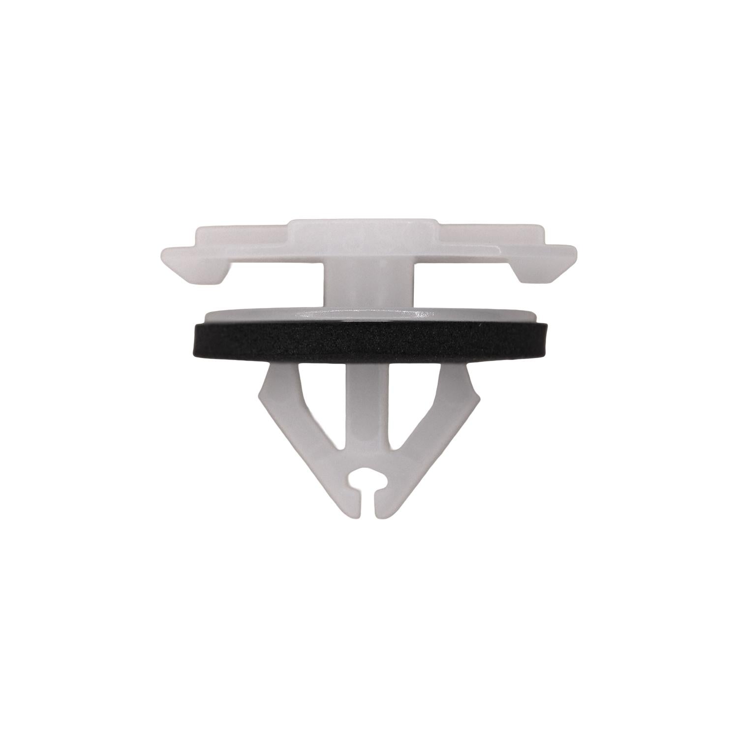 Liftgate/Spoiler Moulding Clip, White Nylon