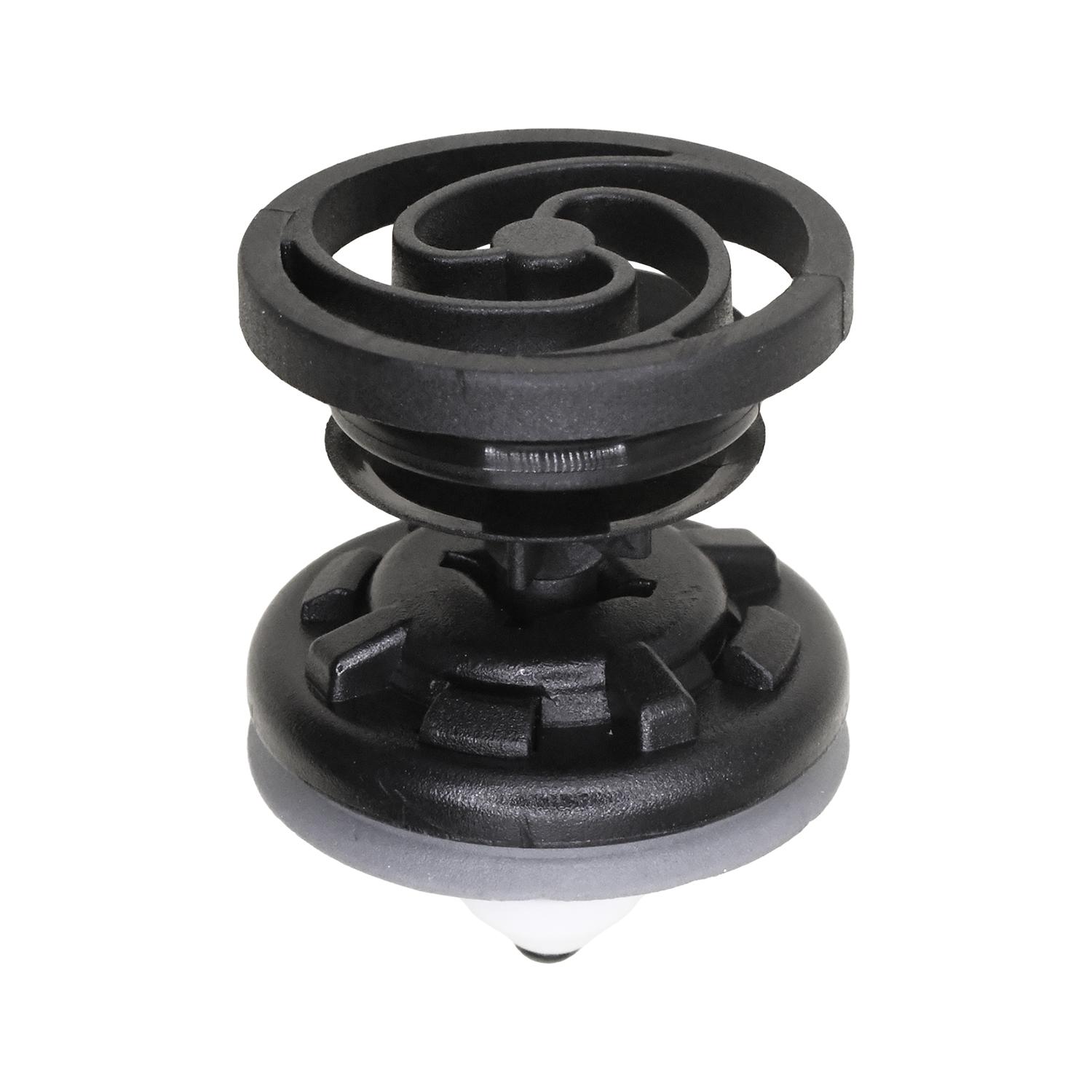 Trim Panel Retainer with Sealer, Black Nylon