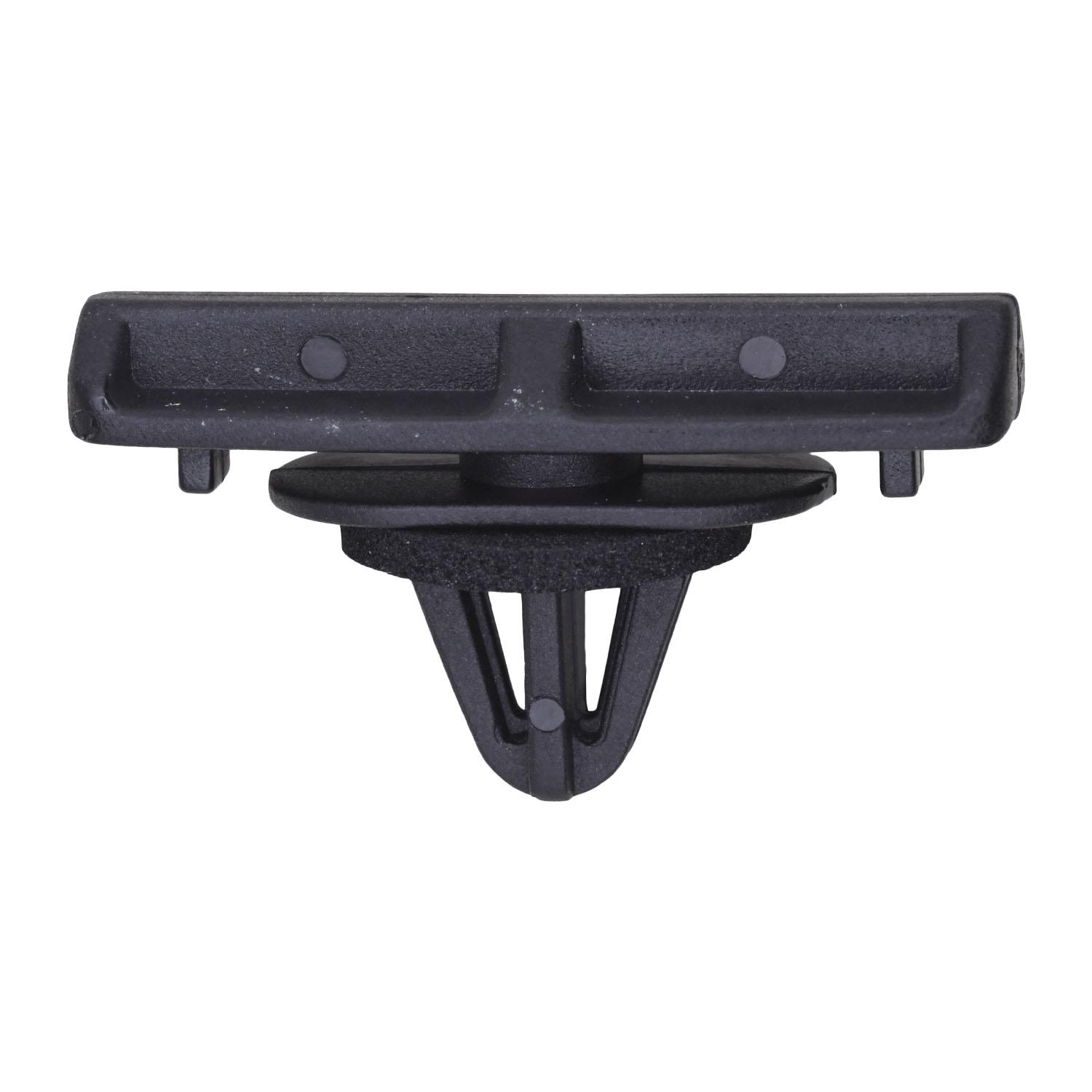 Moulding Clip with Sealer, Black Nylon