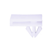 Moulding Clip, White Nylon GM Tailgate Cover