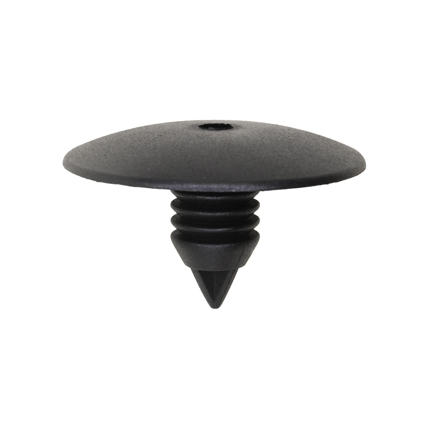 Renault/Dacia Black Nylon Retainer. 35mm Head., 10.5mm Stem Diameter , 22mm Stem Length