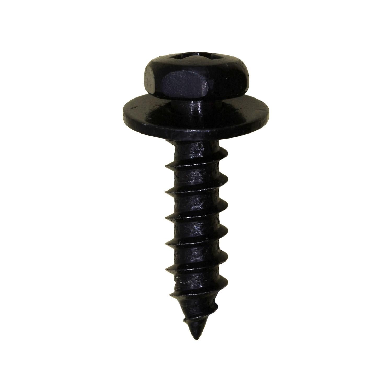 Toyota/Lexus Hex Head Sems, M5.2-2.0 x 20mm, Black E-Coat, 8mm Hex