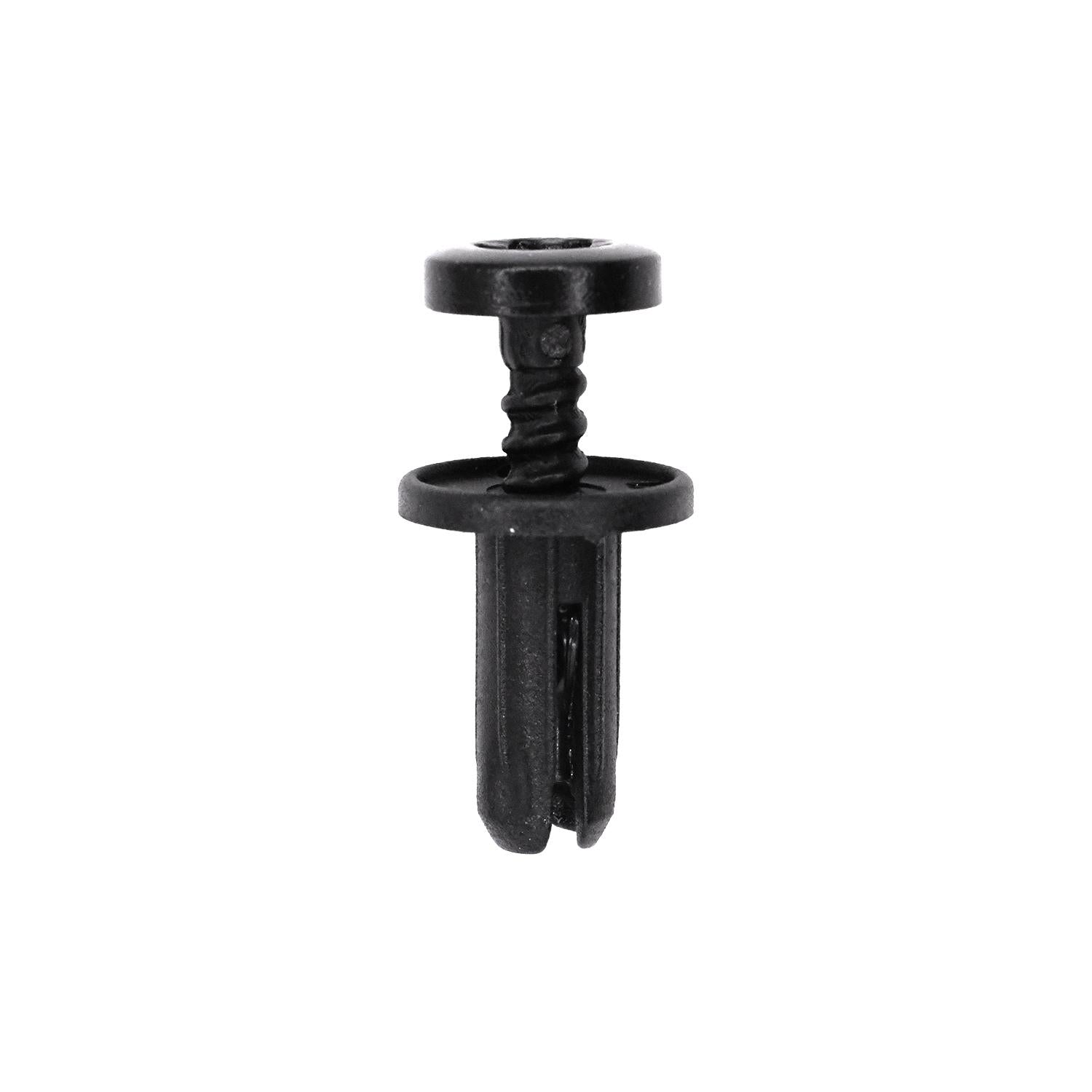 Push-Type Retainer Torx Drive, Black Nylon
