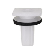 Hyundai Screw Grommet with Sealer, White Nylon