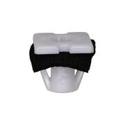 Hyundai Moulding Retainer with Sealer, White Nylon