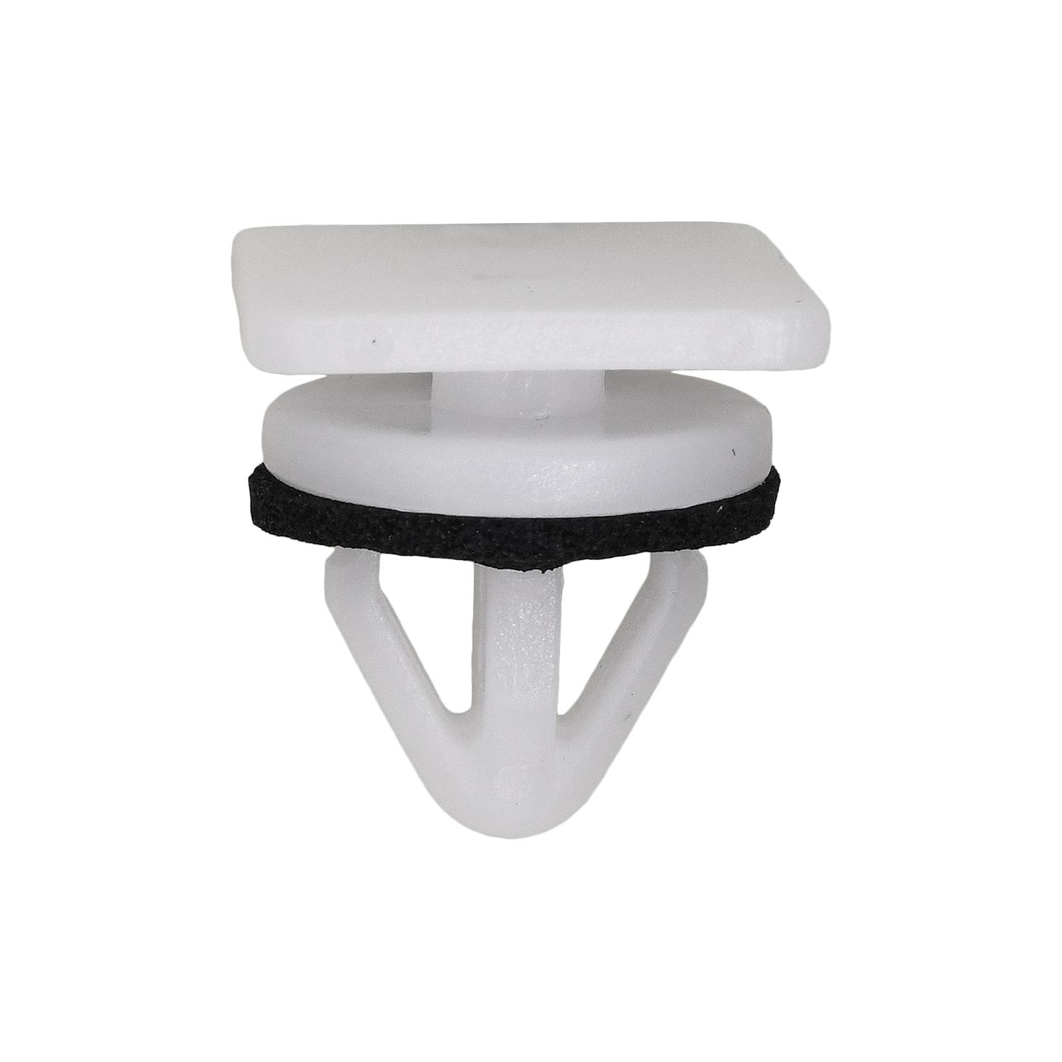 Hyundai Moulding Clip with Sealer, White Nylon