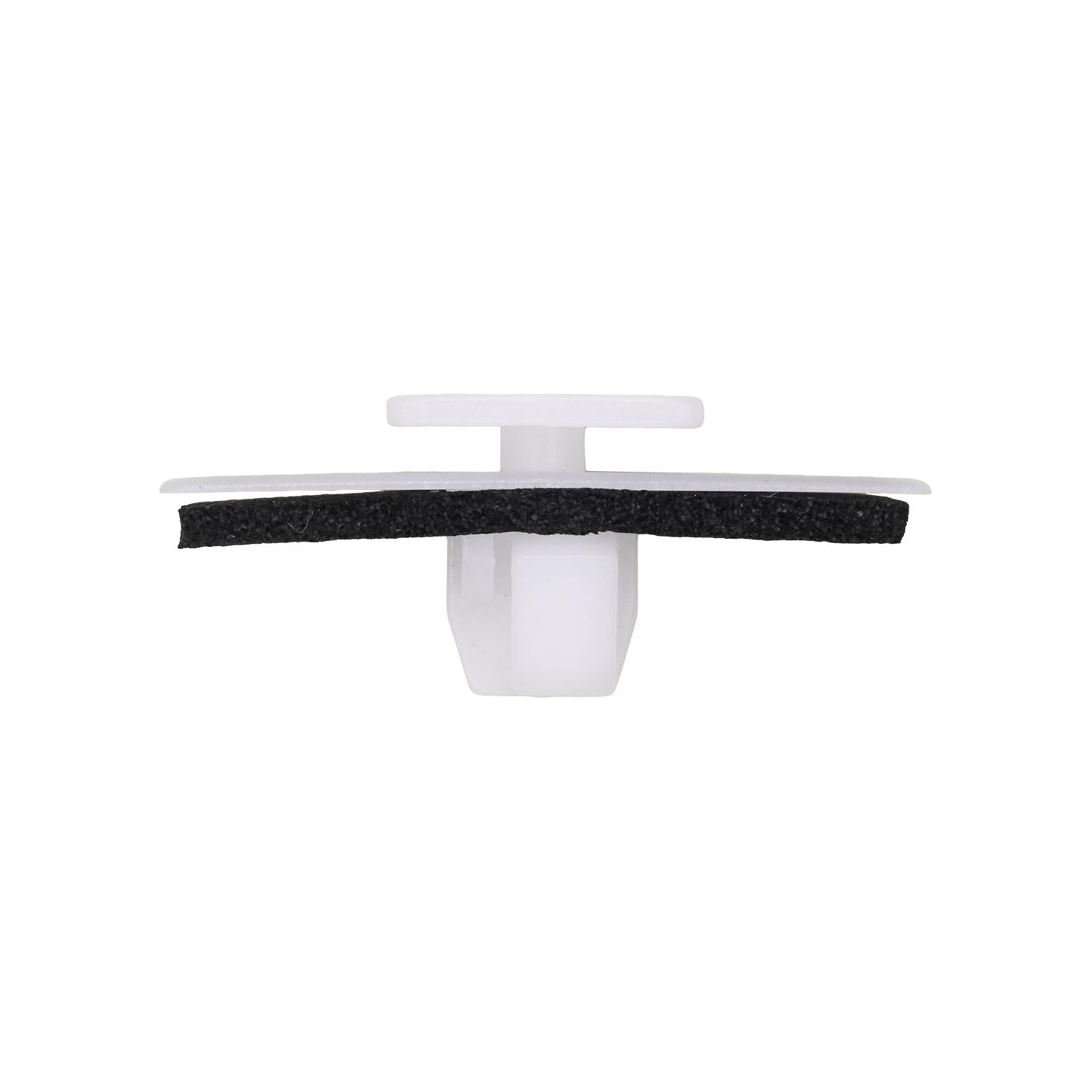 Hyundai Moulding Clip with Sealer, White Nylon