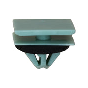 GM Moulding Clip with Sealer, Green Nylon