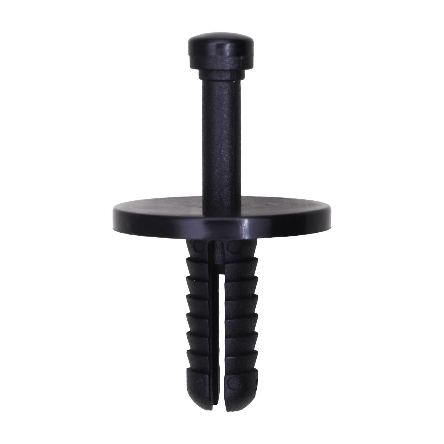 BMW Push-Type Retainer, Black Nylon, 20mm Head., 17mm Length, 6.3mm Hole