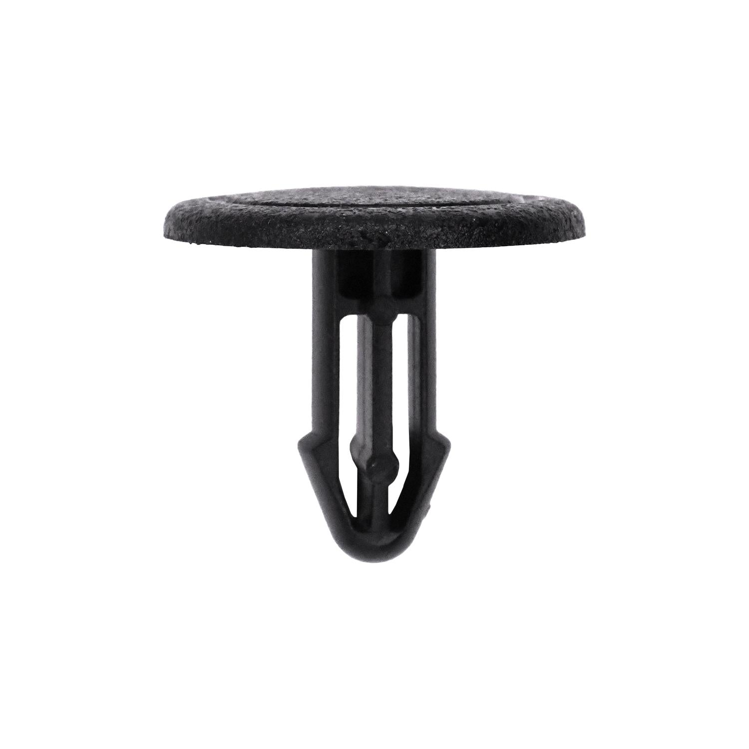 Honda Retainer, Black Nylon, 20mm Head., 7mm Stem, 16mm Length