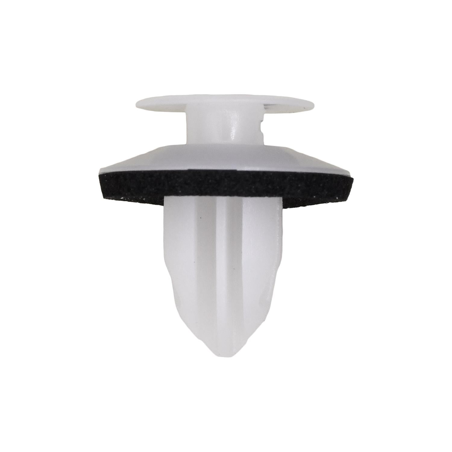 Toyota Retainer with Sealer, White Nylon