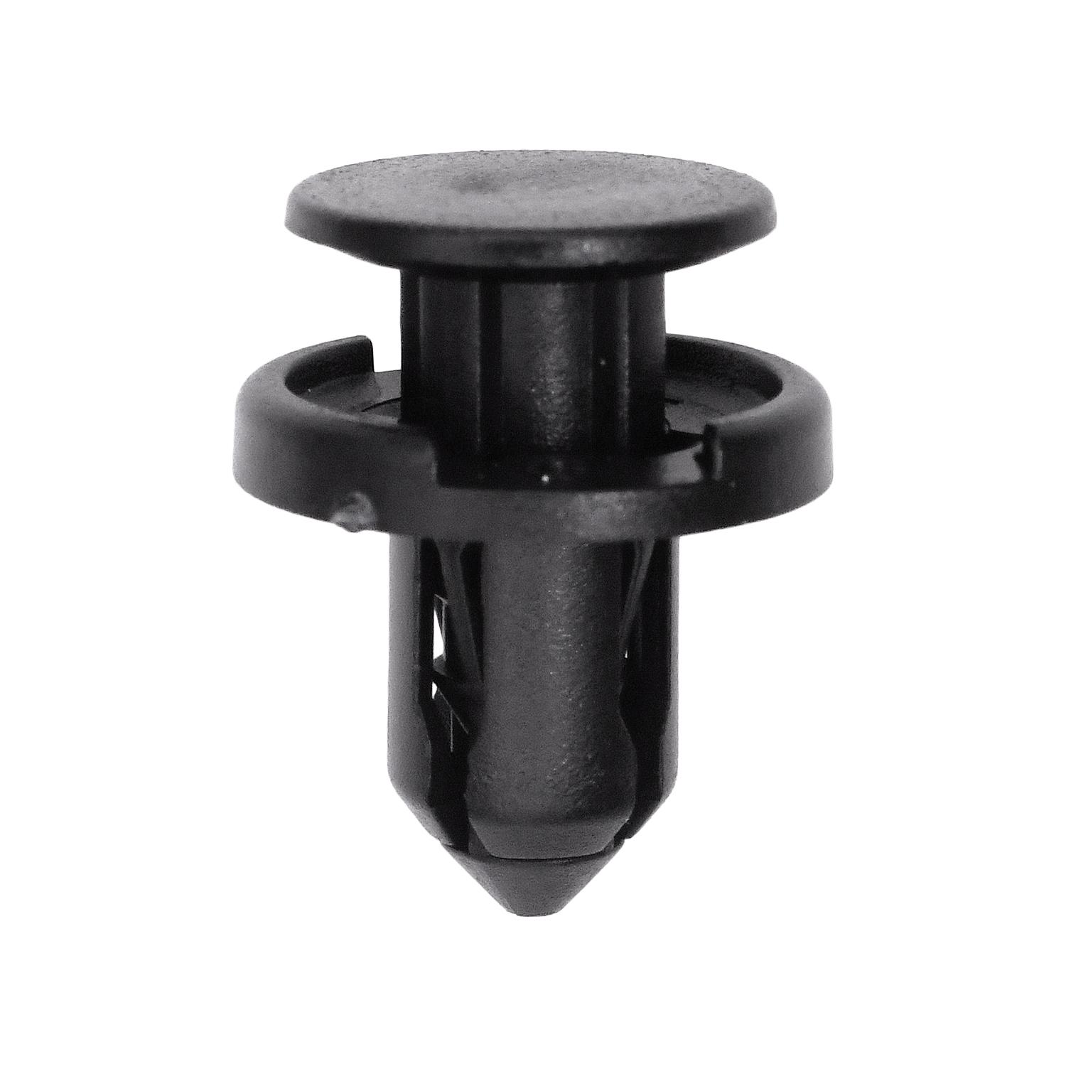 Suzuki Front Lights, Cowl & Rear Bumper Push-Type Retainer. Black Nylon
