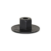 BMW Hex Flange Nut, Black Nylon