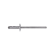 GM Specialty Rivet, Aluminum And Stainless Steel, 5/32" Diameter , 7/16" Flange, 9/64-3/8" Grip