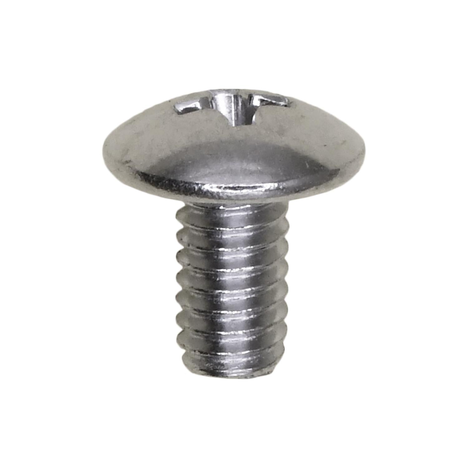 Phillips Truss Head Machine Screw 8-32 x 5/16" Chrome