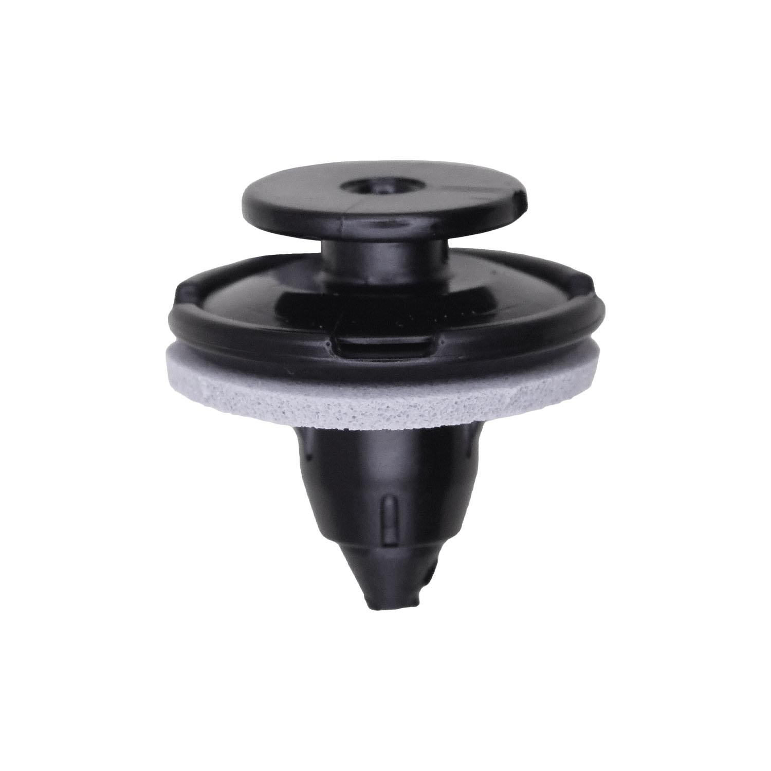 Acura And Honda Push-Type Retainer with Sealer, Black Nylon