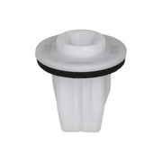 Nissan Screw Grommet with Sealer, White Nylon, M5.5 (Number 12)
