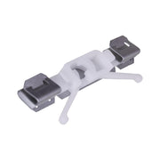 Volvo Windshield Moulding Clip, Metal And White Nylon