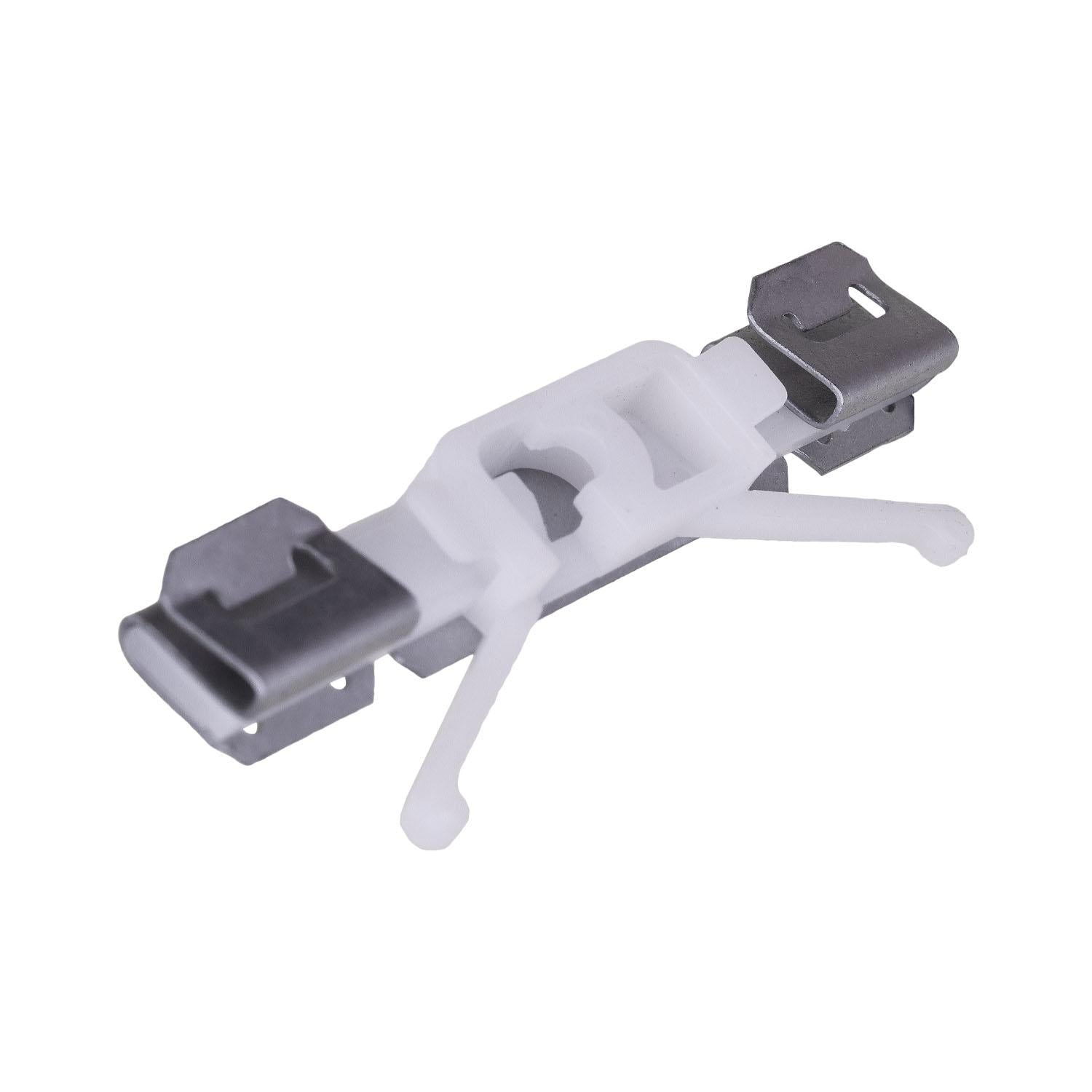 Volvo Windshield Moulding Clip, Metal And White Nylon