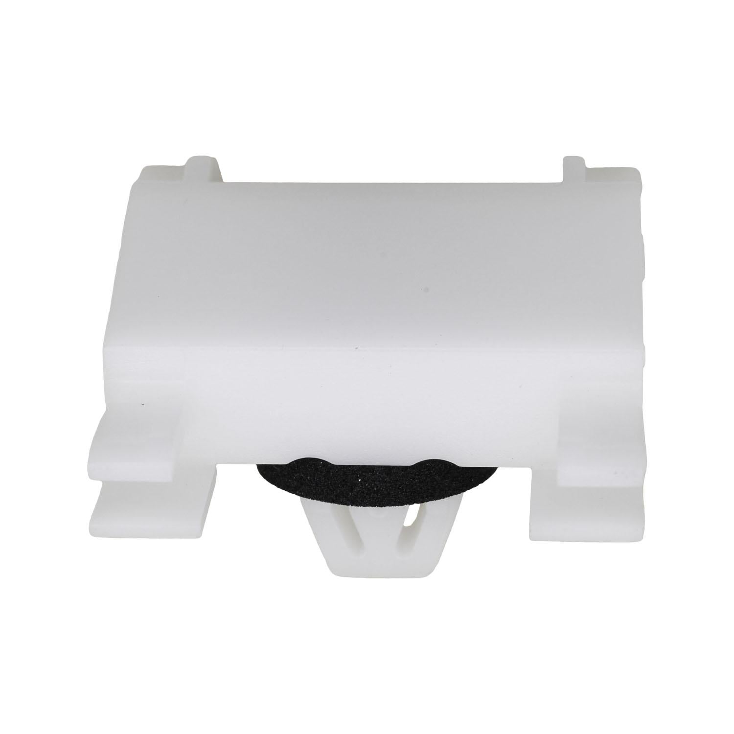 Land Rover Moulding Clip with Sealer, White Nylon