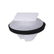 Land Rover Moulding Clip with Sealer, White Nylon