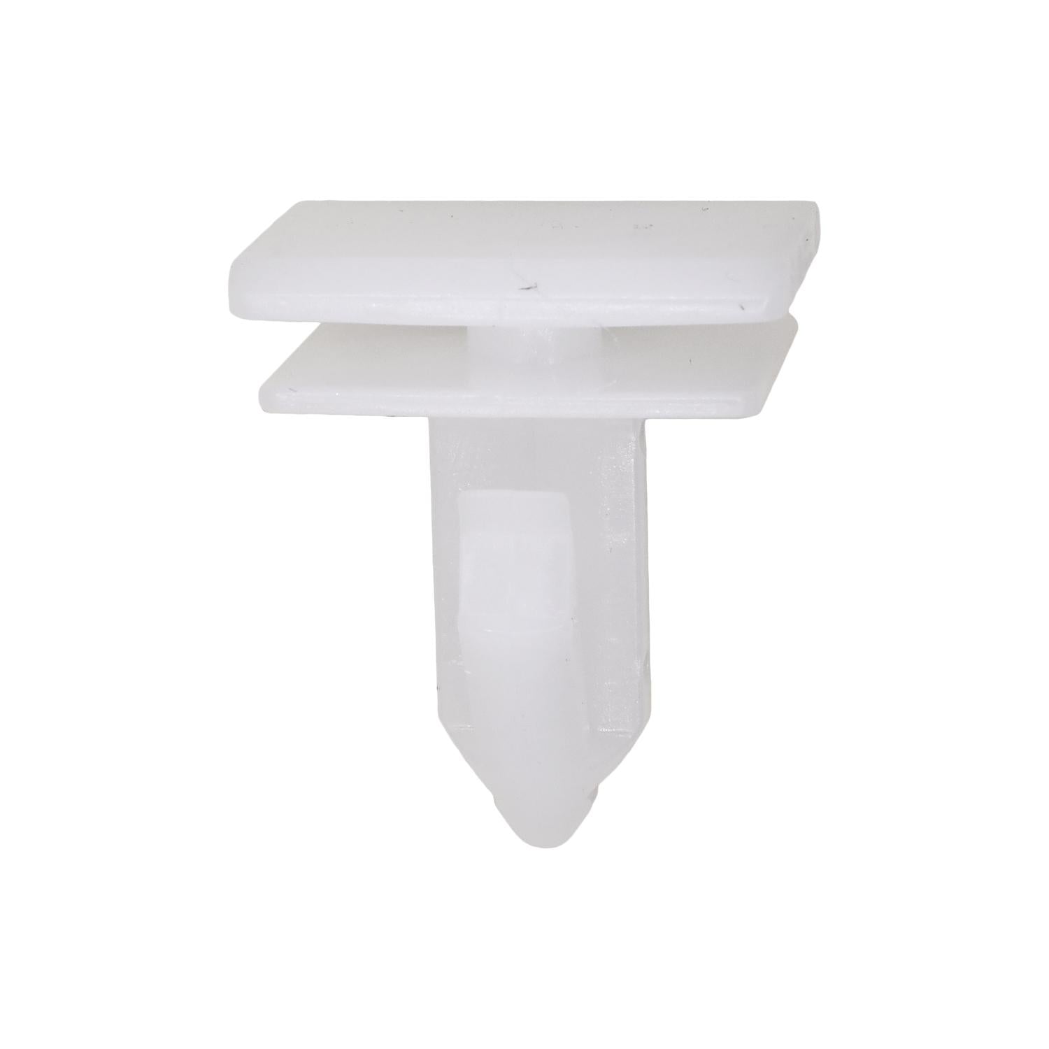 Ford Moulding Clip, White Nylon