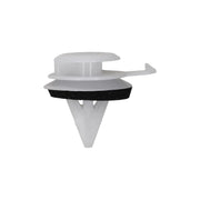 Land Rover Moulding Retainer with Seal, White Nylon