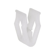GM Moulding Clip, White Nylon